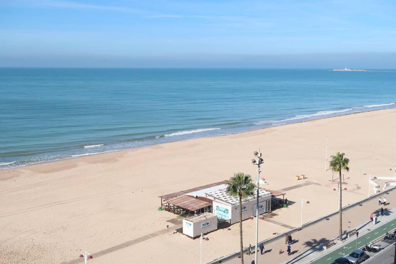 Casa Brasil - 1ª Linea Playa Con Parking Incluido Leilighet Cádiz Eksteriør bilde